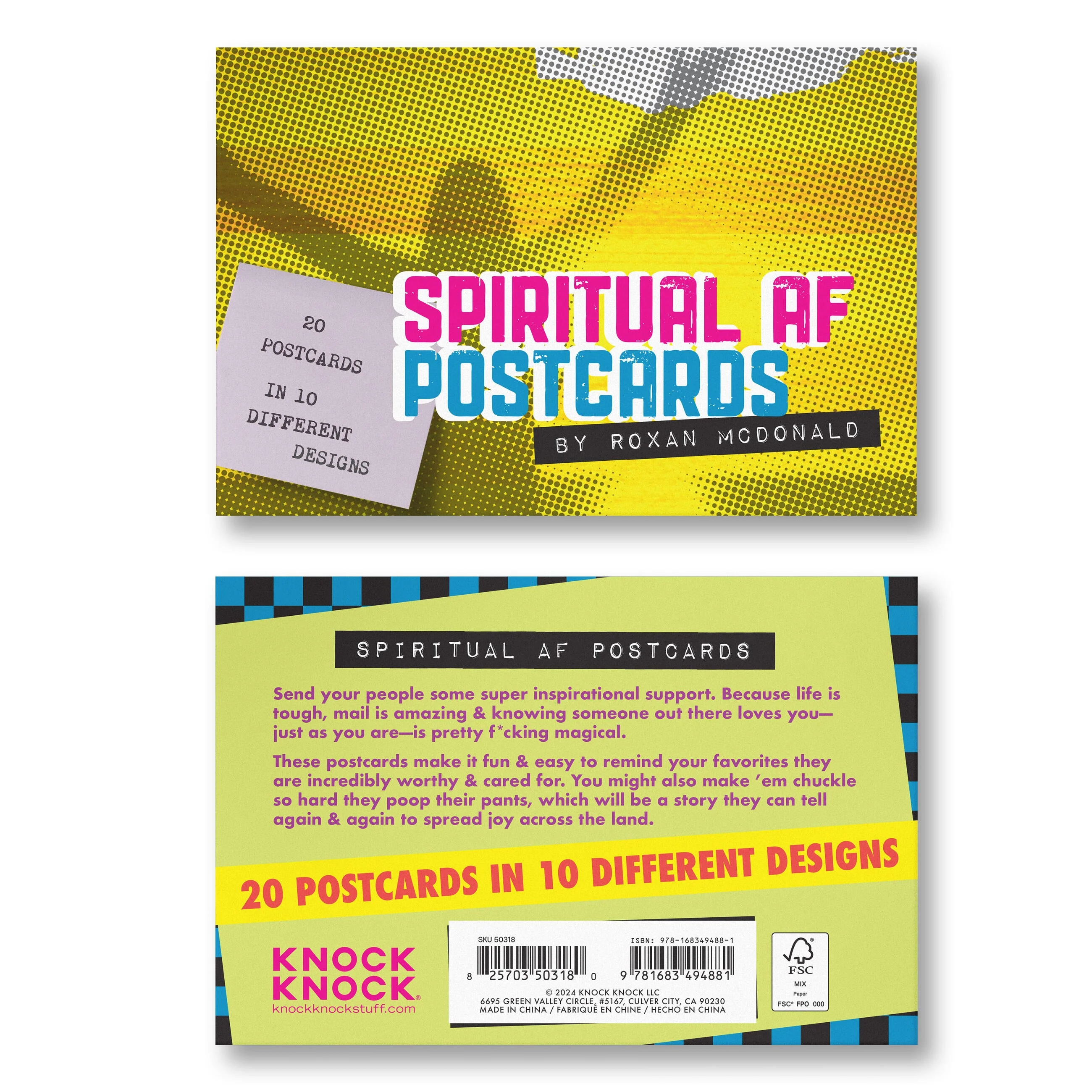 Spiritual AF Postcard Book - Image 3