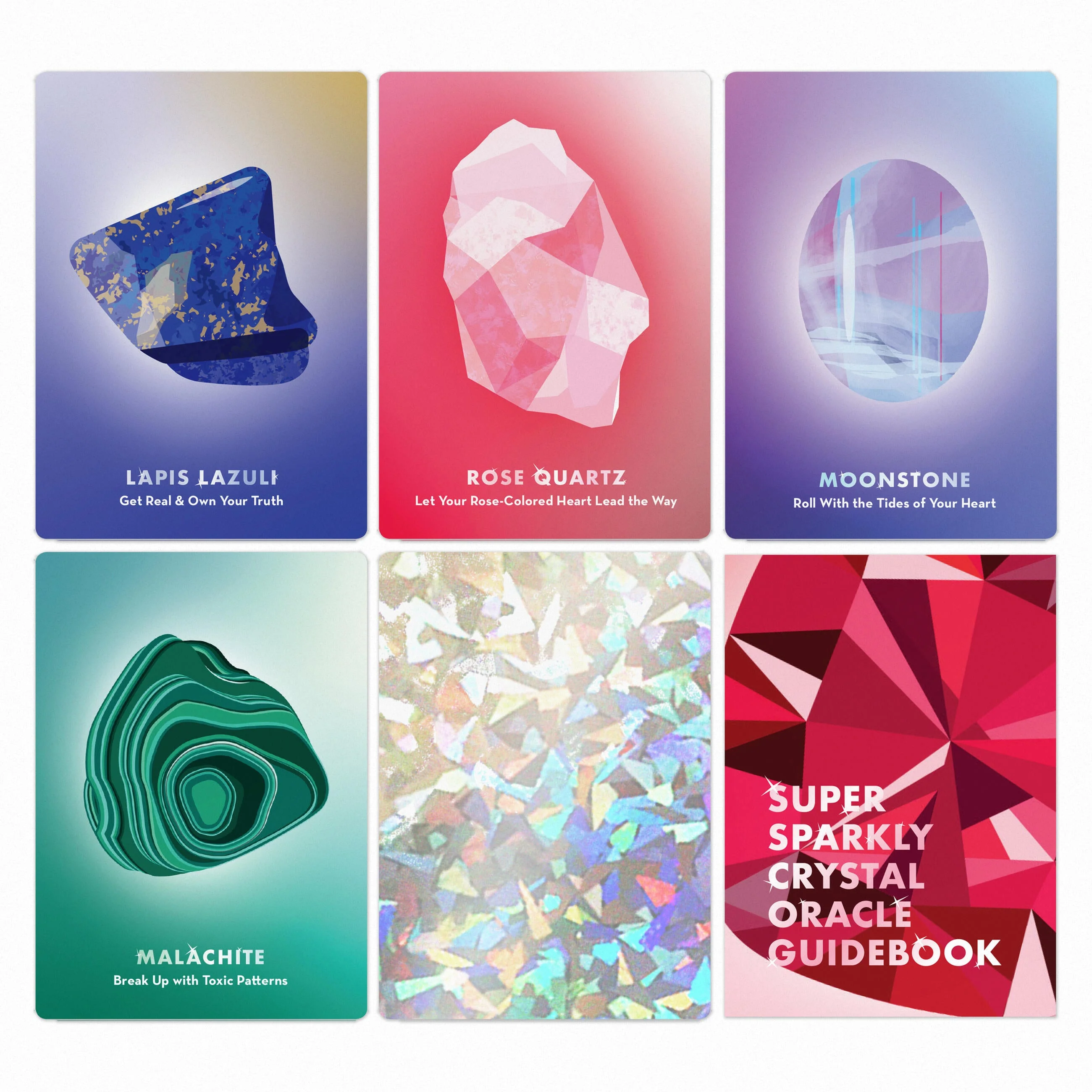 Super Sparkly Crystal Oracle Deck - Image 3