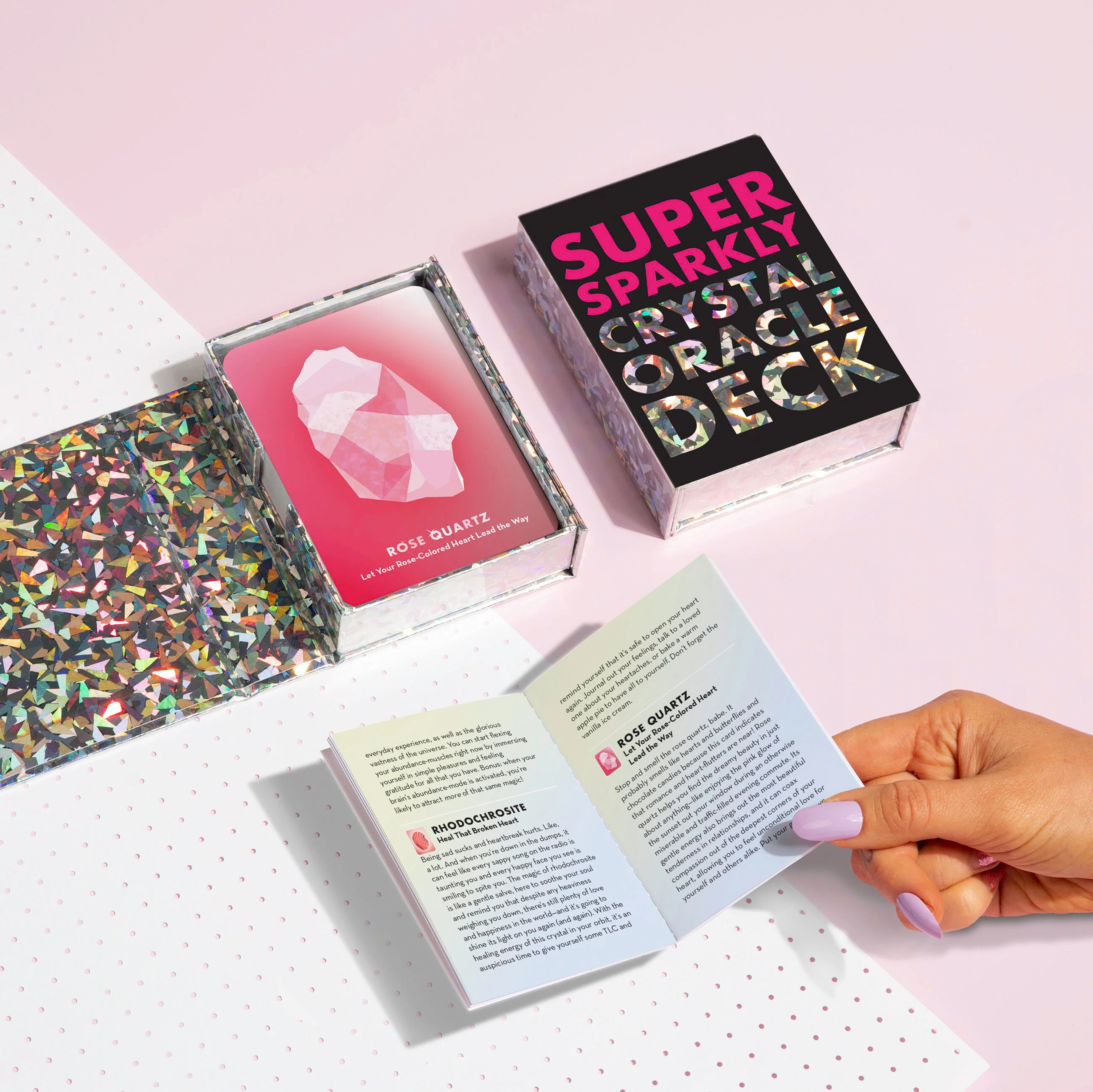 Super Sparkly Crystal Oracle Deck - Image 4