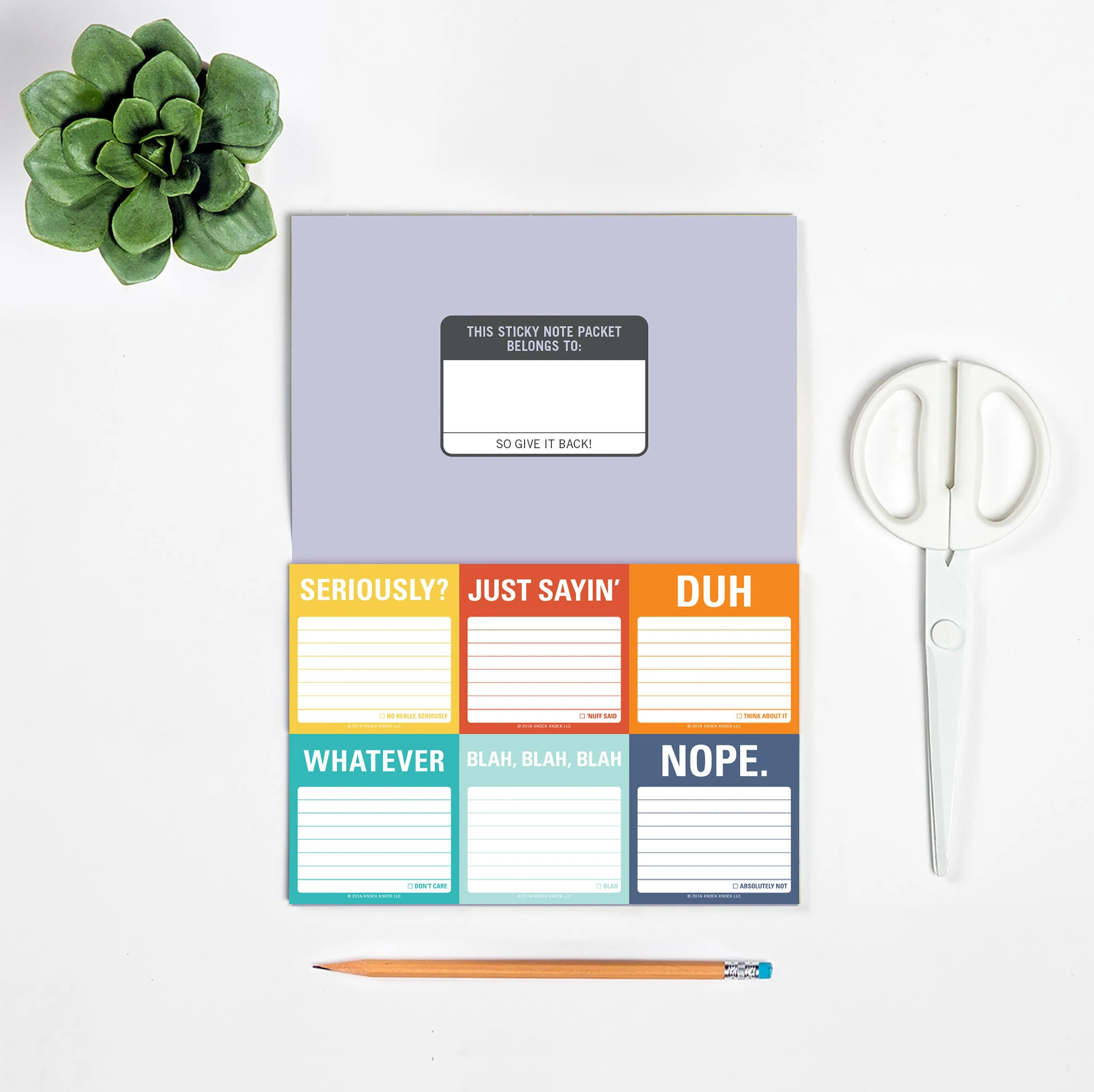 Tell It Like It Is Sticky Note Packet - Image 3