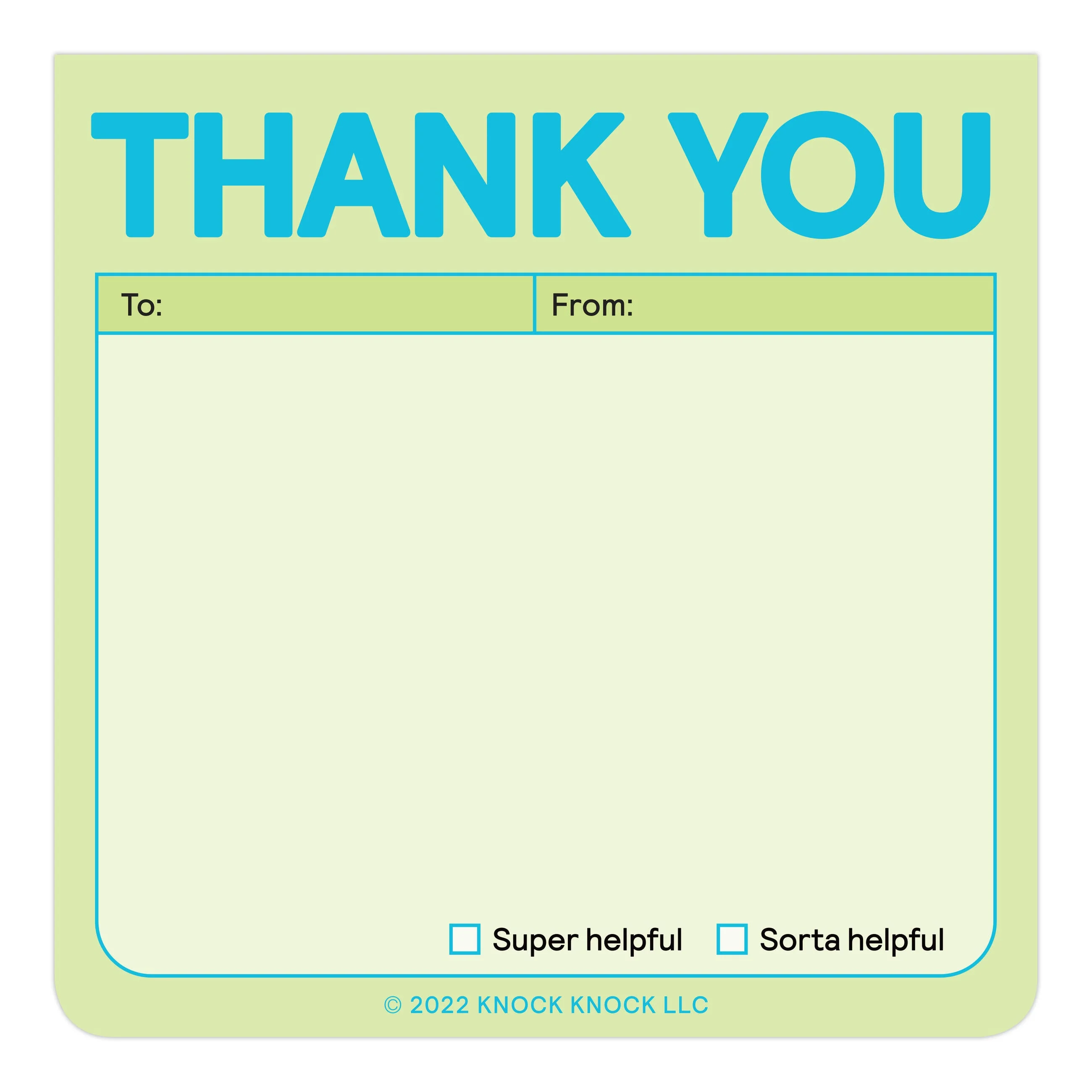 Thank You Sticky Note (Pastel Version) - Image 2
