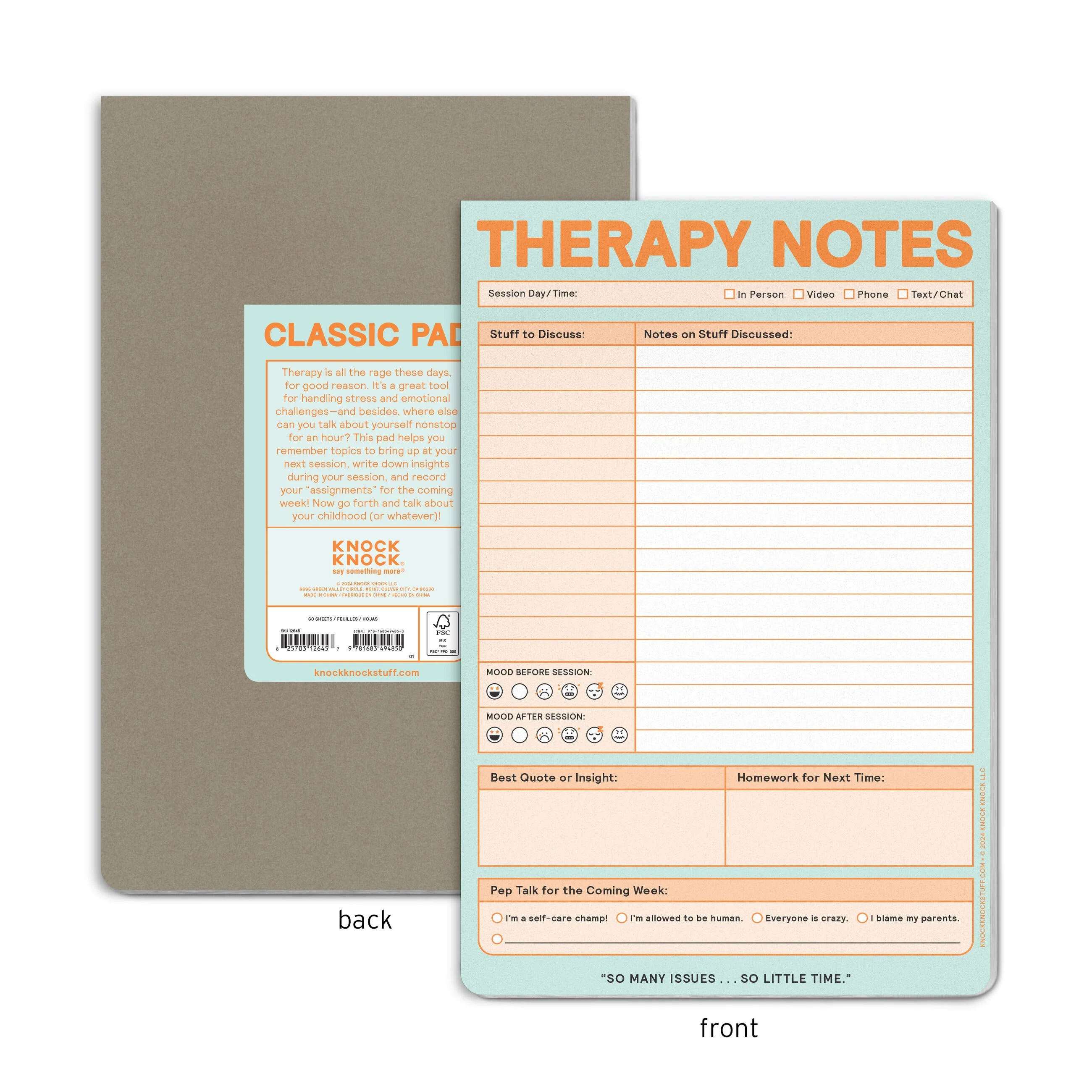 Therapy Notes Pad - Image 2