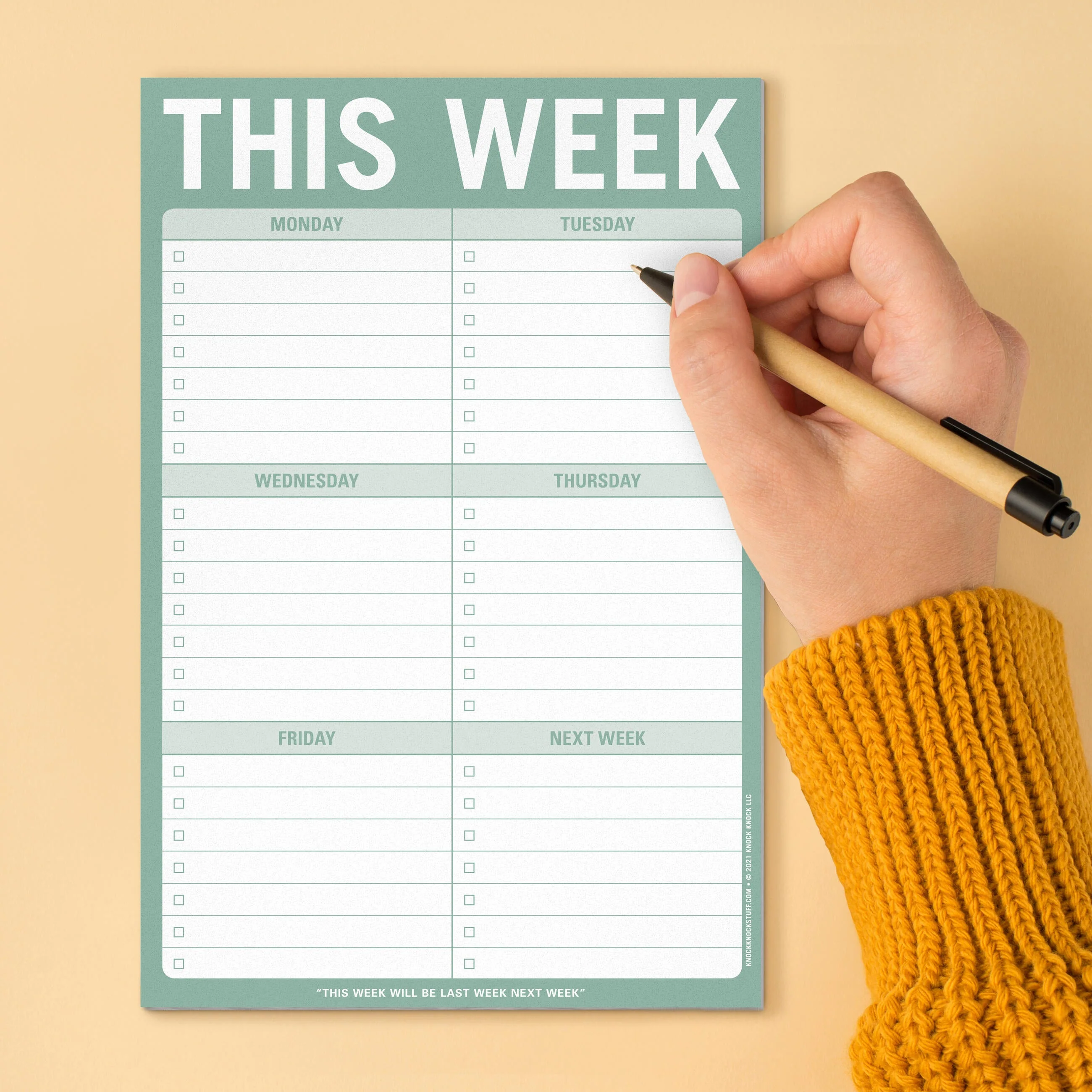This Week Pad (Sage Green) - Image 5