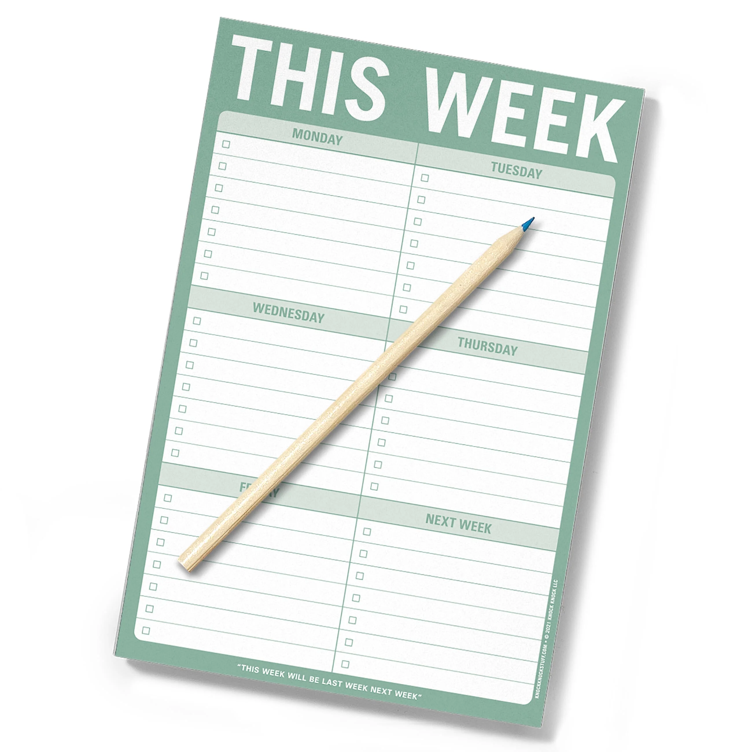 This Week Pad (Sage Green) - Image 6