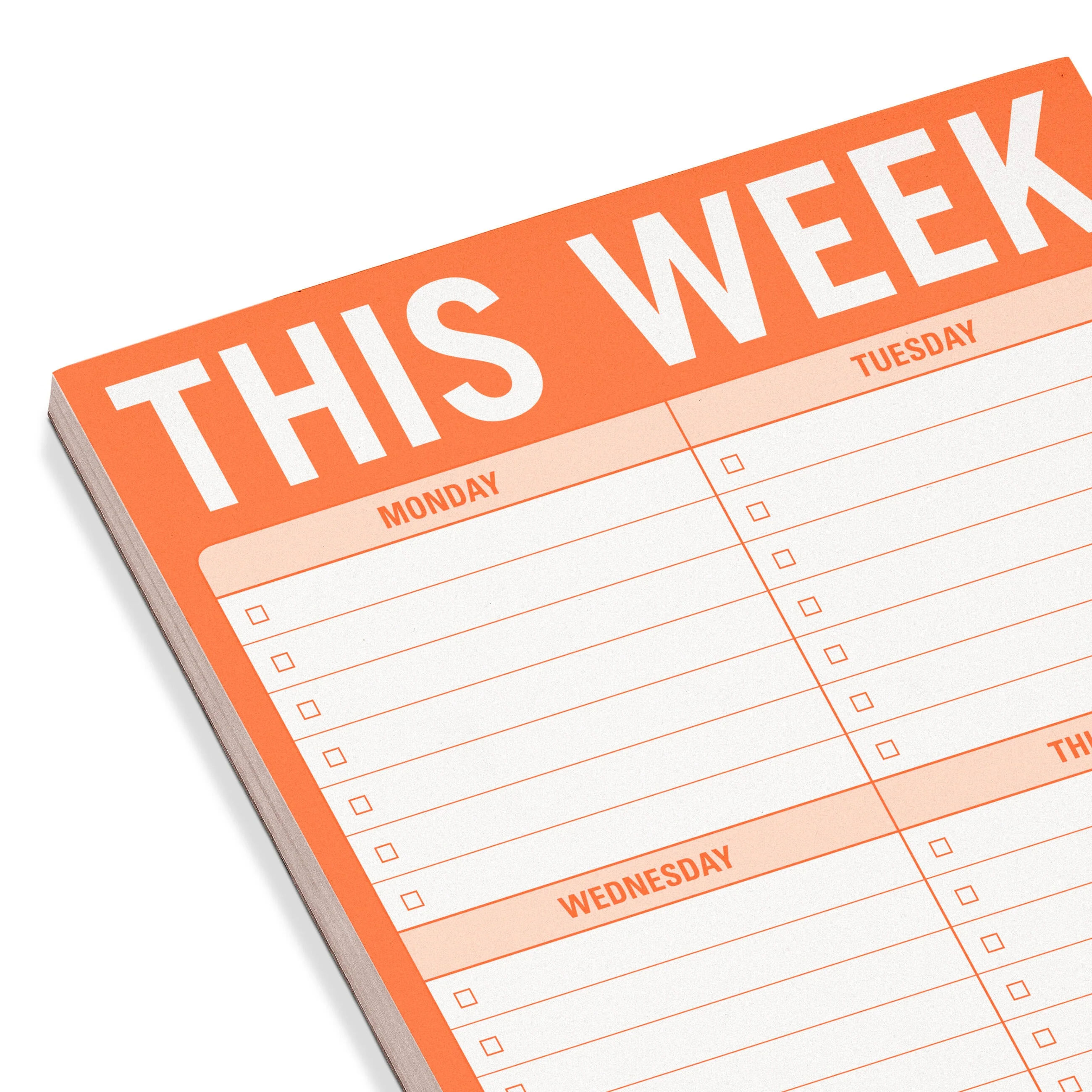 This Week Pad (Orange) - Image 3