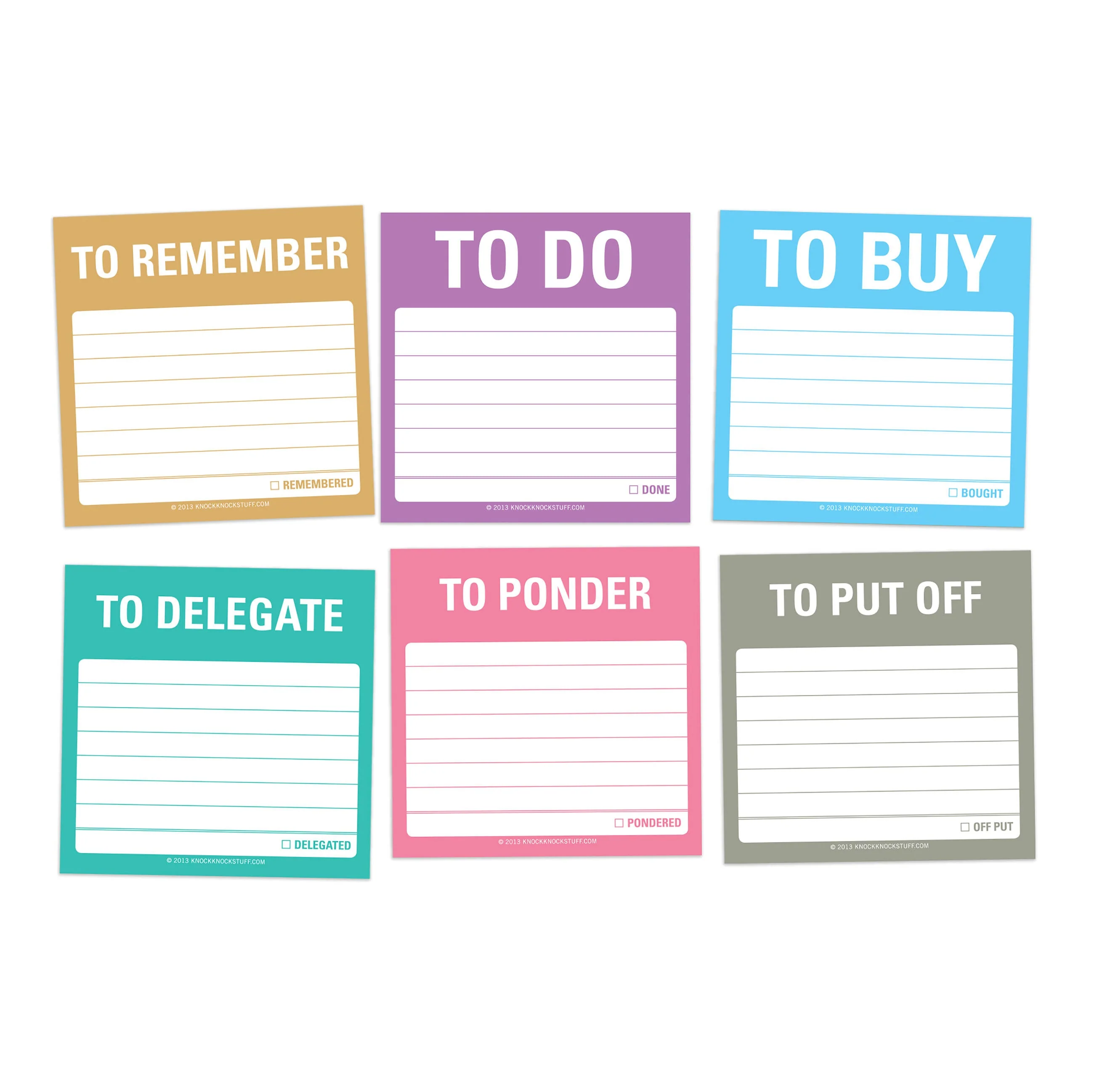 To Accomplish Sticky Notes Set / Packet - Image 5