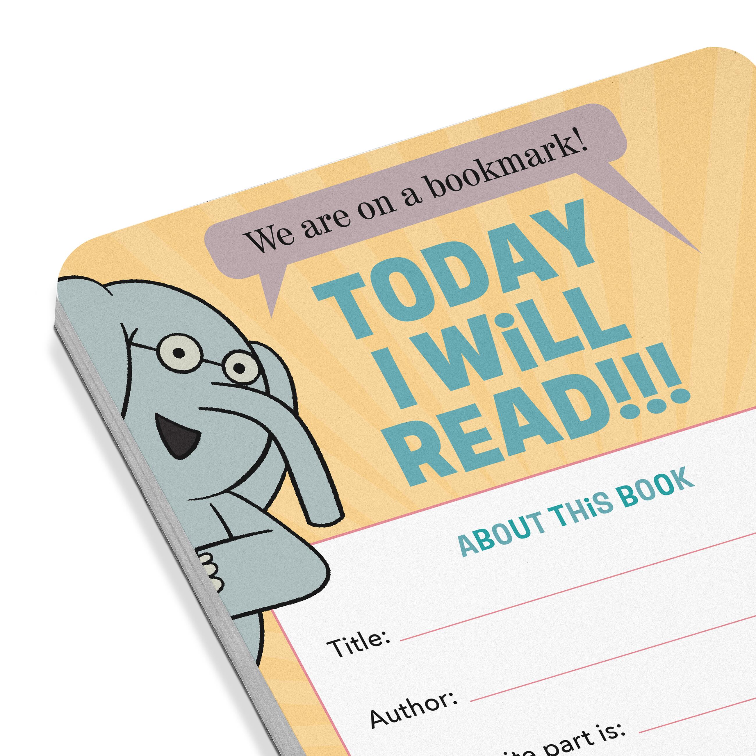 Today I Will Read!!! Bookmarks (Elephant & Piggie) - Image 4