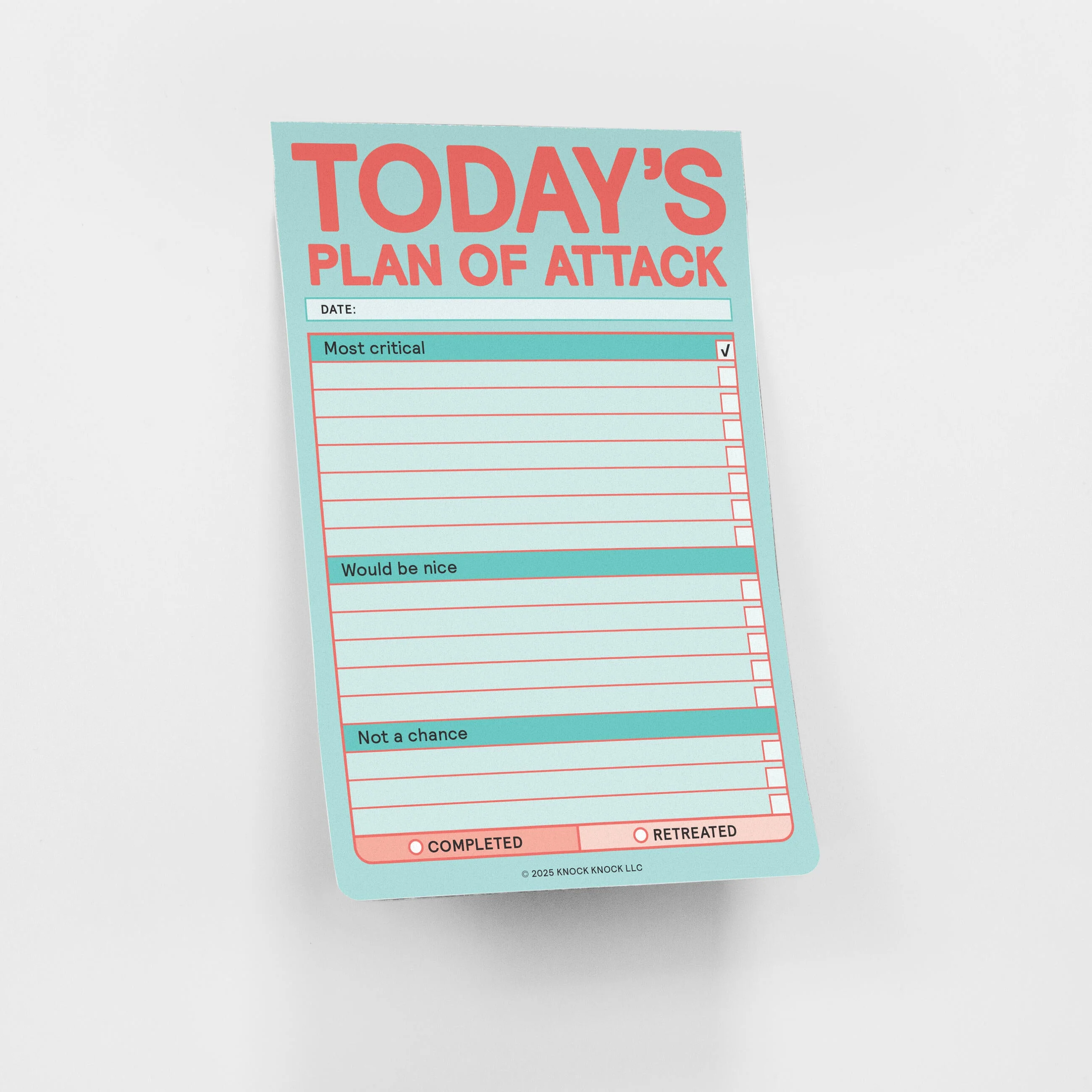 Today’s Plan of Attack Great Big Sticky Note (Pastel Version) - Image 3