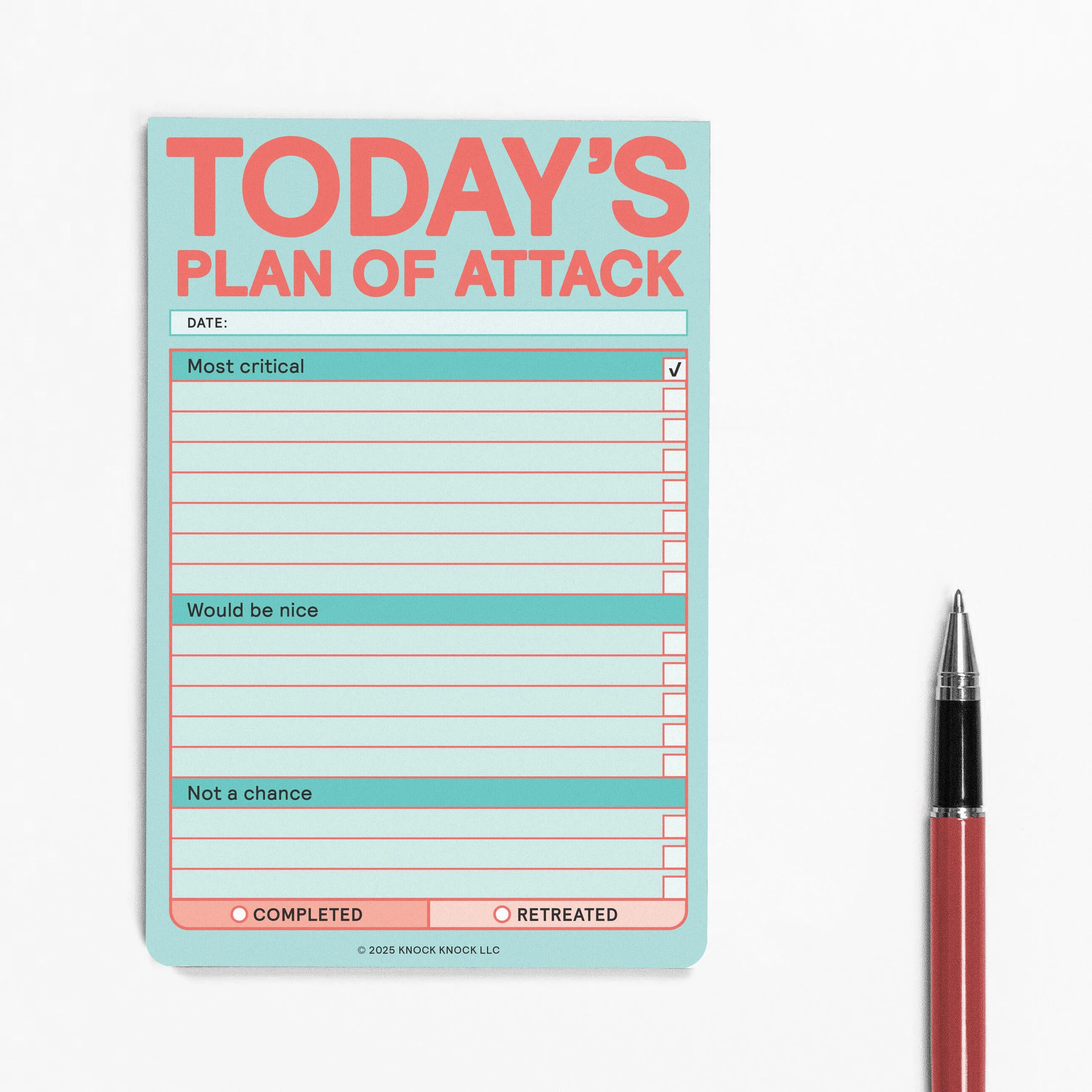 Today’s Plan of Attack Great Big Sticky Note (Pastel Version) - Image 4