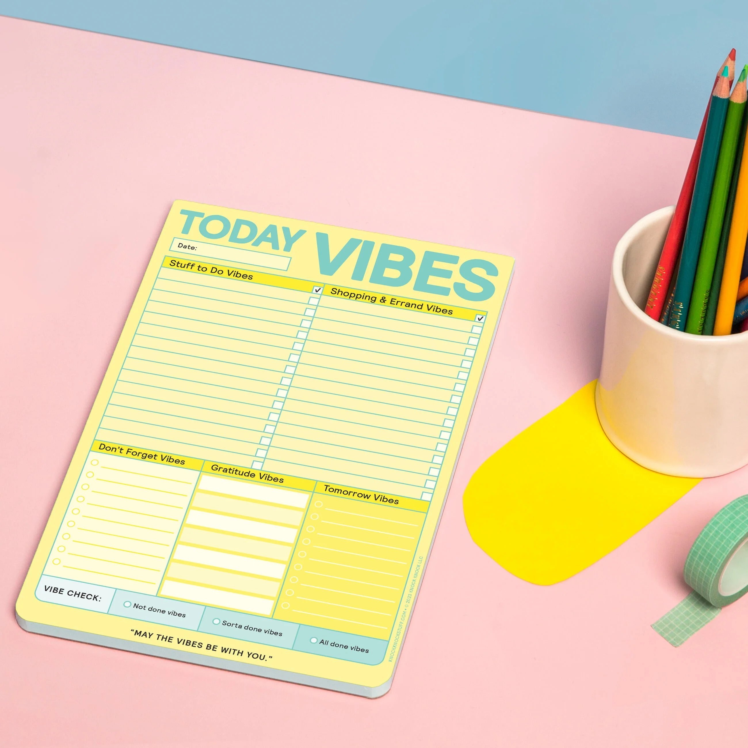 It's a Vibe Pad, To Do Pad, Shopping and Errands List Pad - Image 4