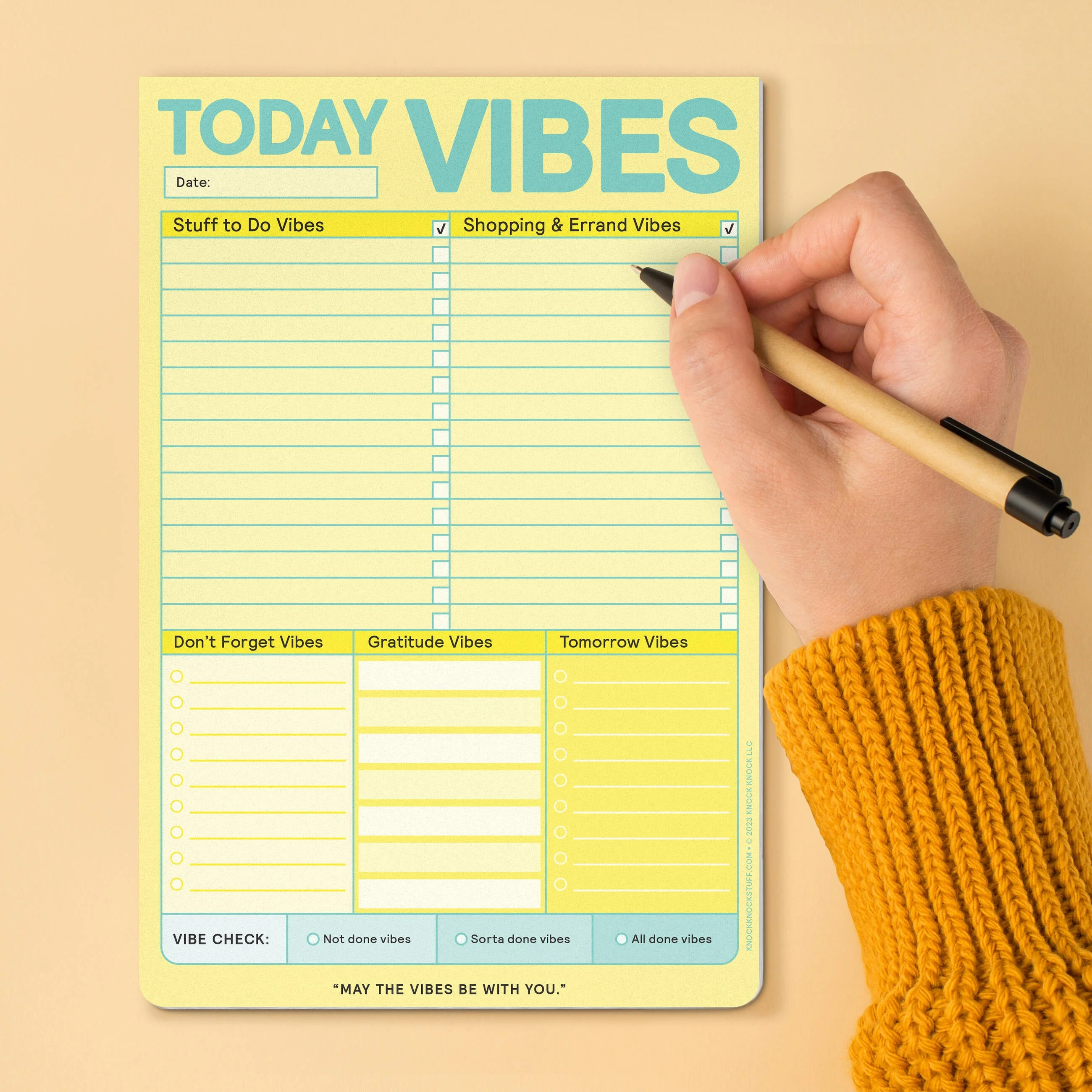 It's a Vibe Pad, To Do Pad, Shopping and Errands List Pad - Image 5