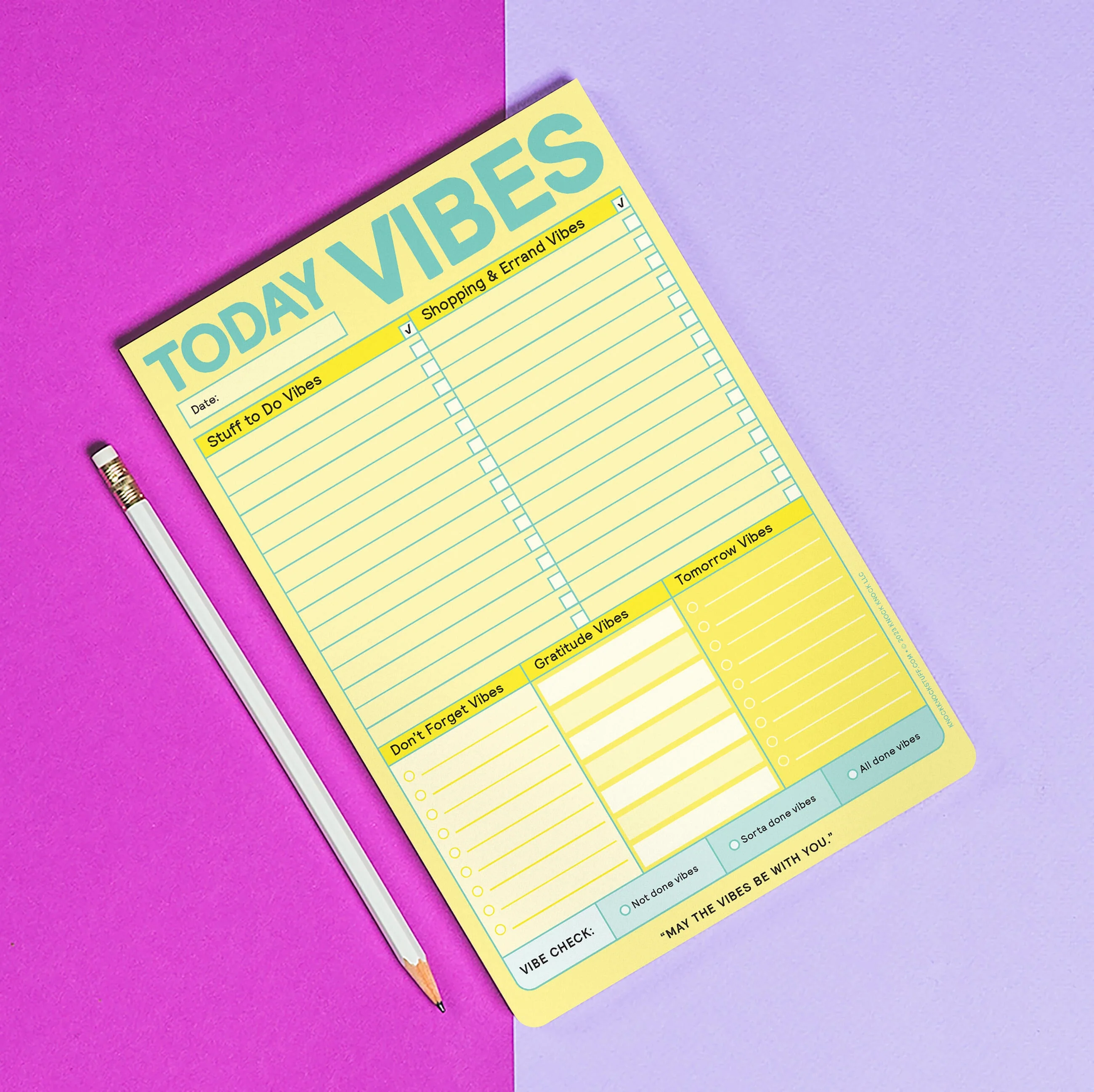 It's a Vibe Pad, To Do Pad, Shopping and Errands List Pad - Image 6