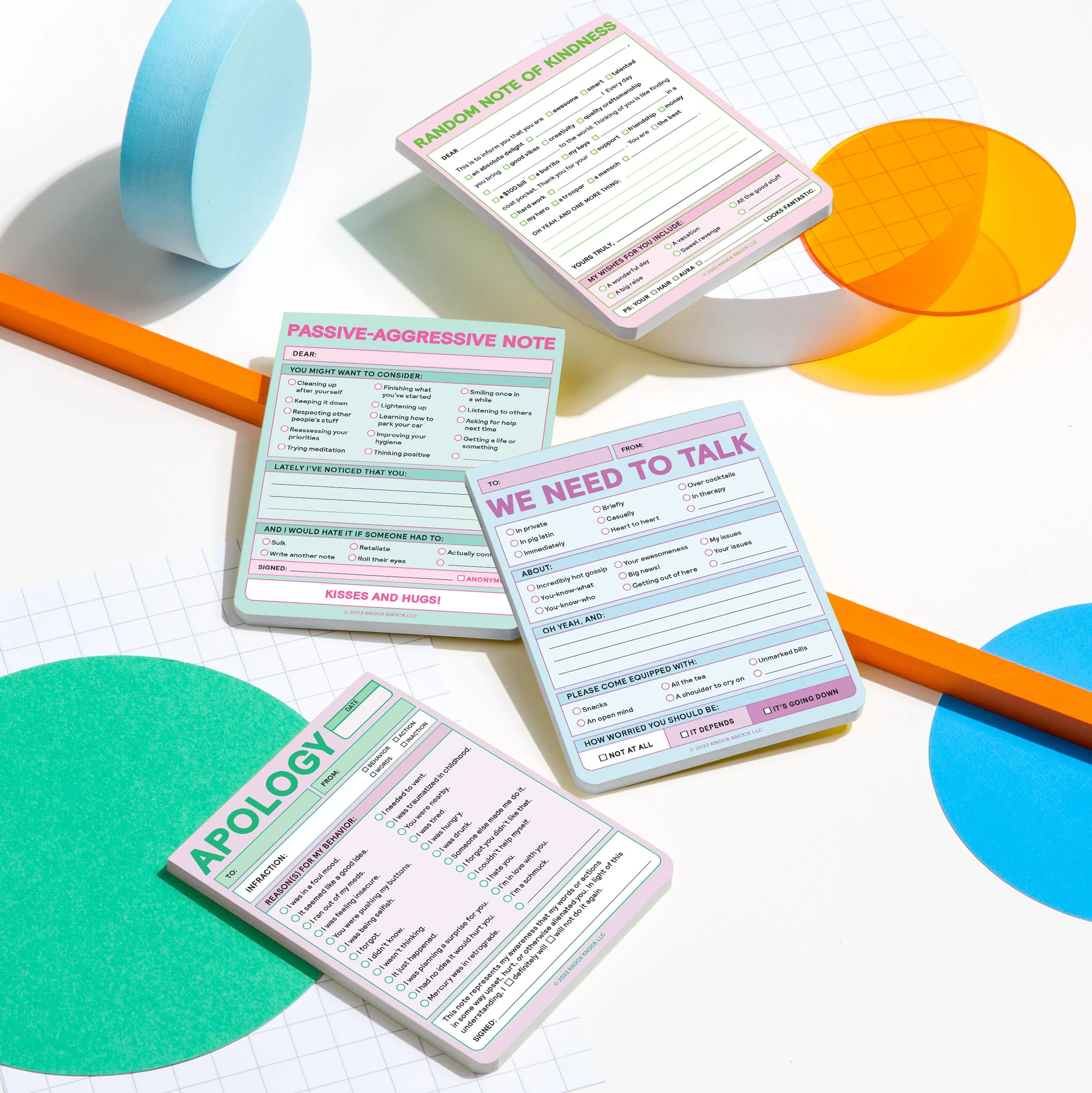We Need To Talk Nifty Note - Memo Checklist Pad - Image 6
