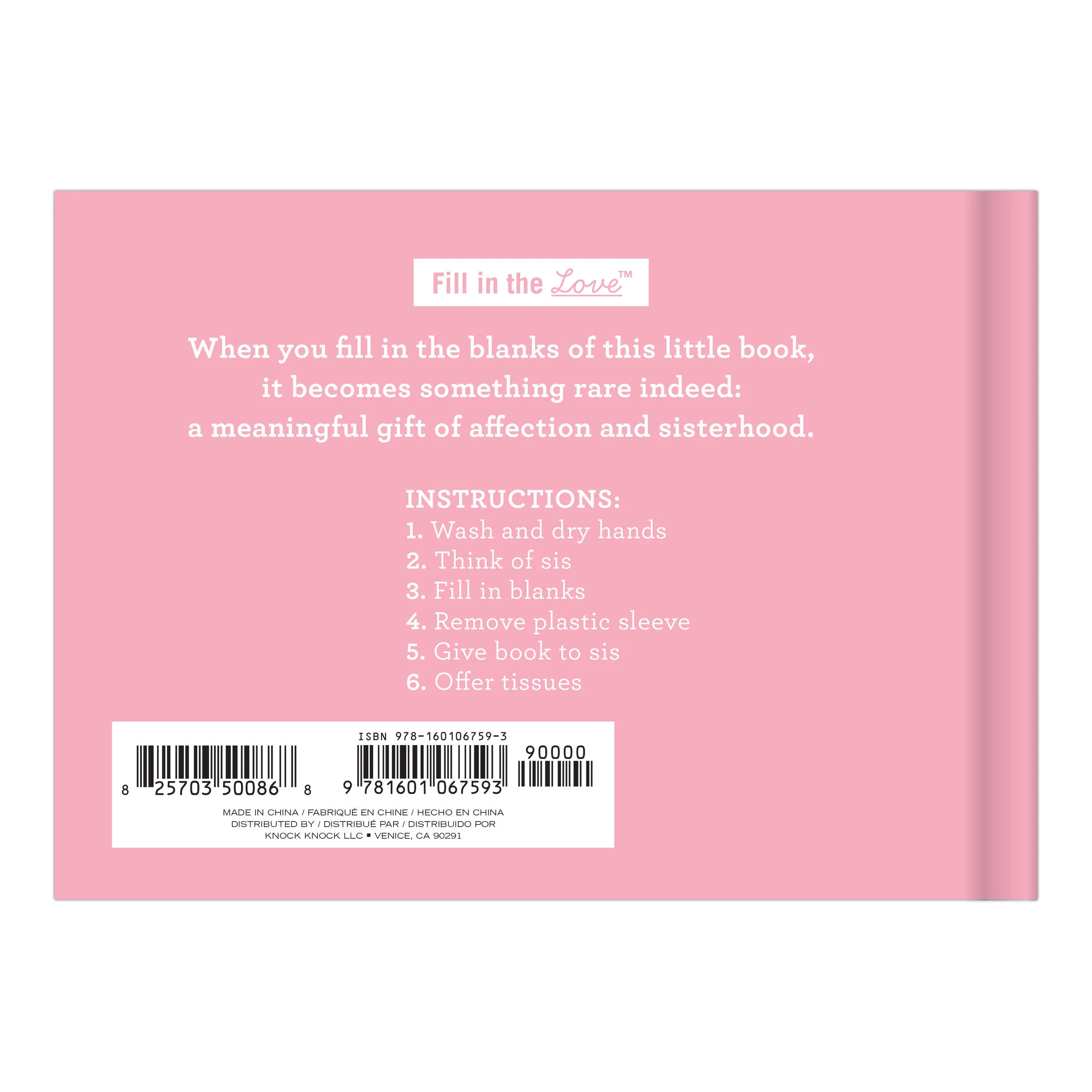 What I Love about You, Sis Fill in the Love Book - Image 3