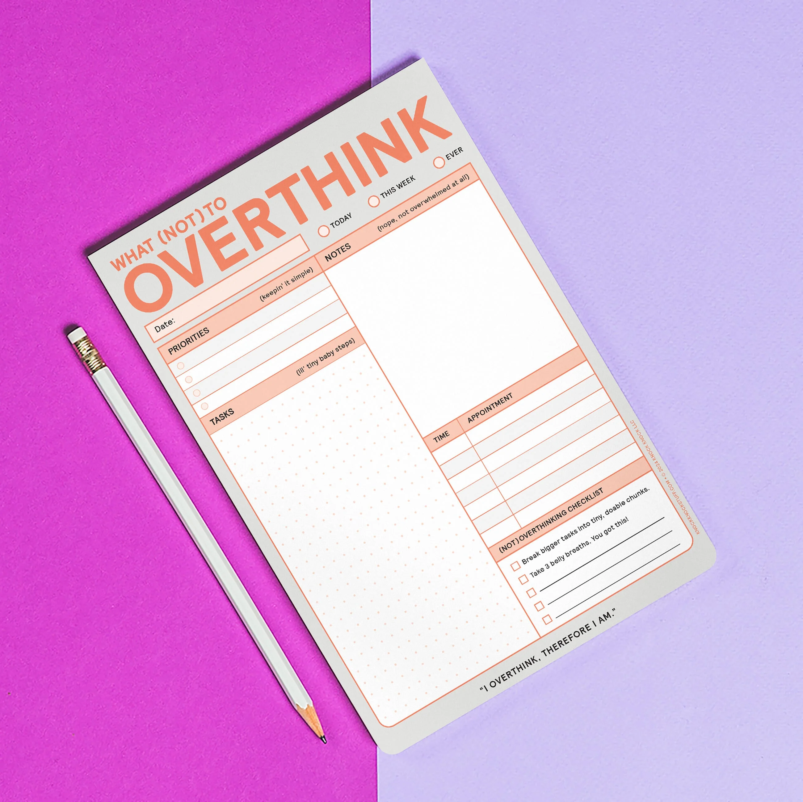 What (Not) to Overthink Pad - Image 6