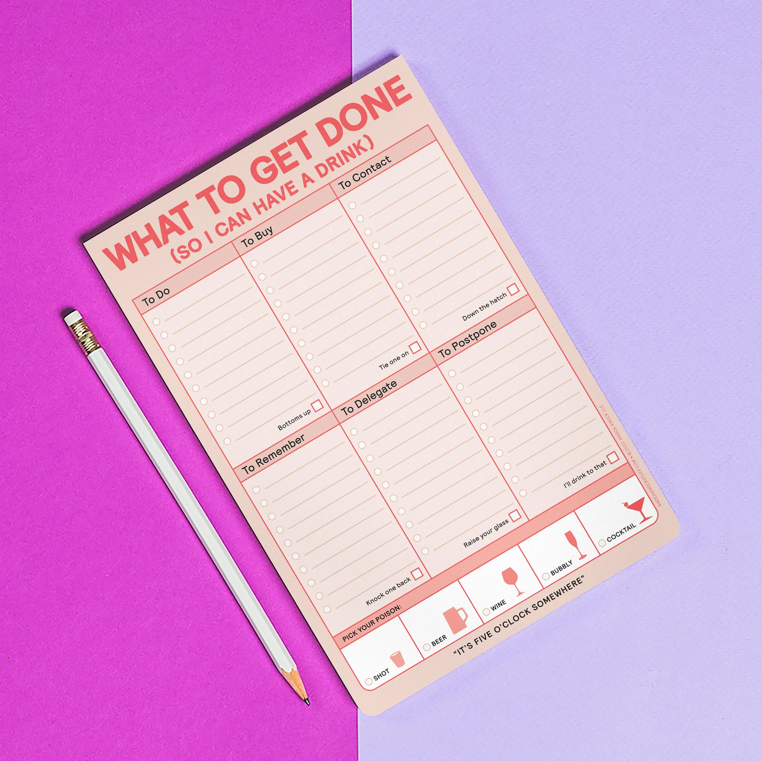 What to Get Done So I Can Have a Drink Pad (Pastel Version) - Image 6