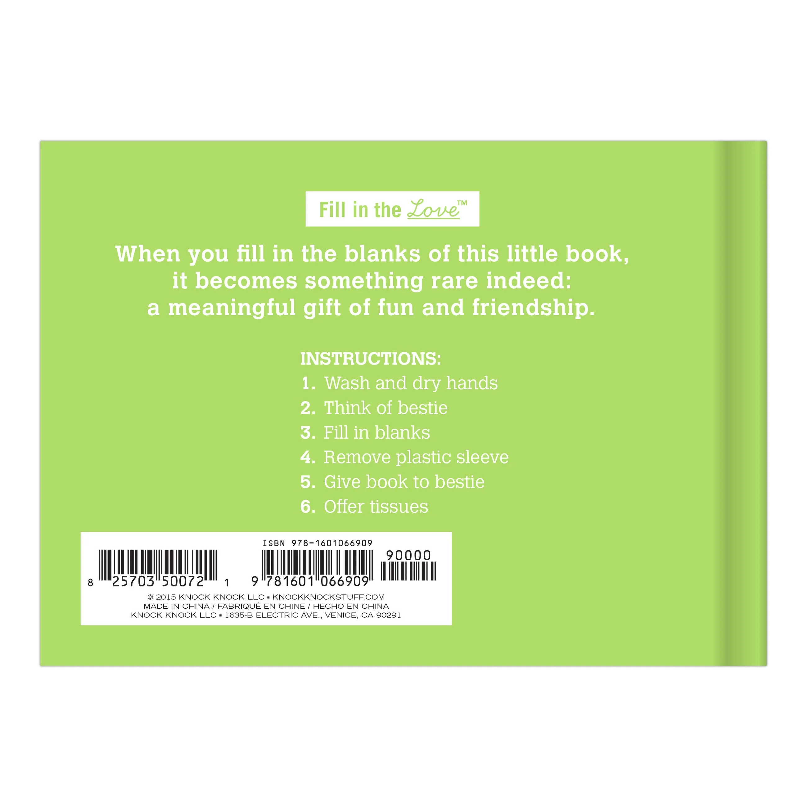 Why You're My Bestie Fill in the Love Book - Image 3