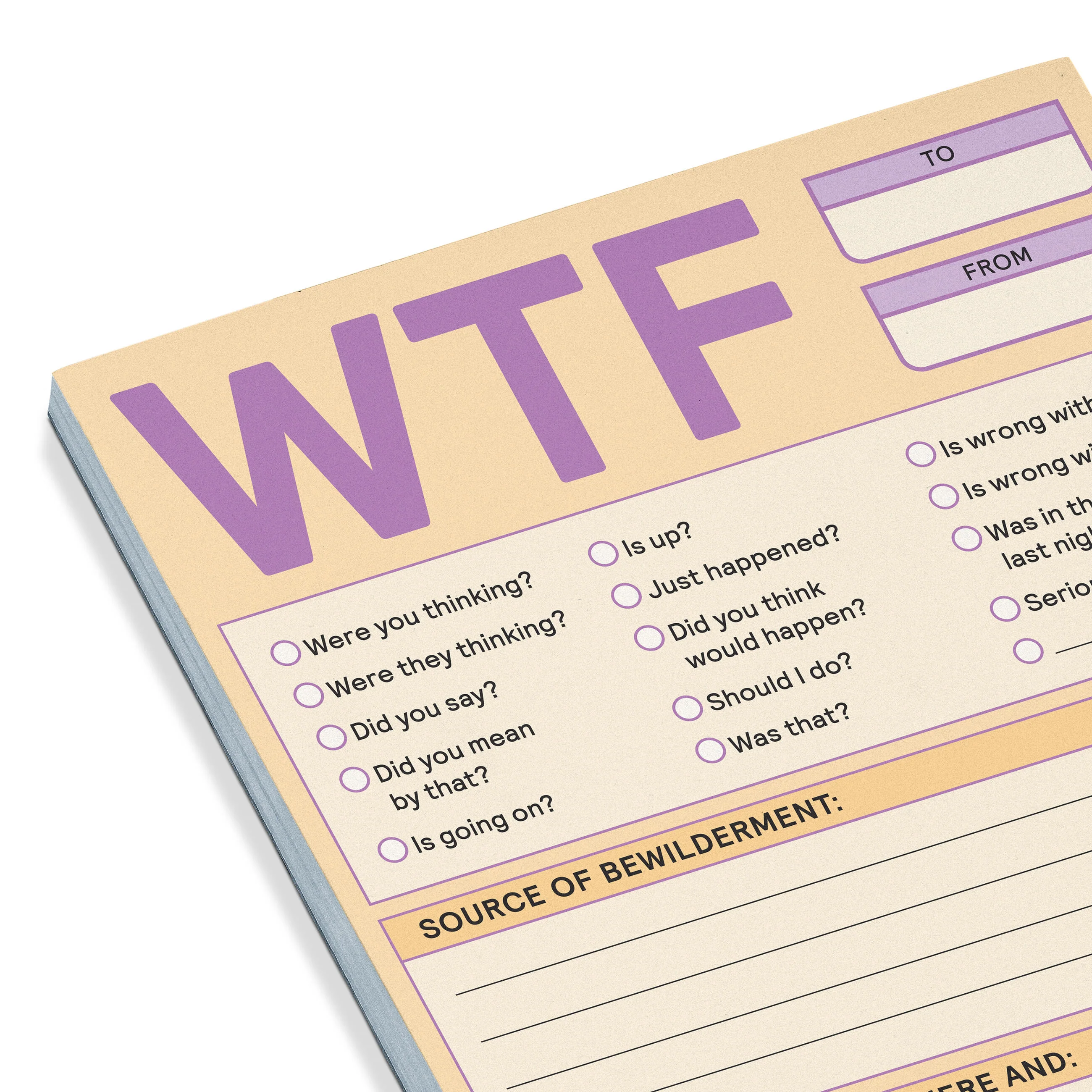 WTF Nifty Note Pad (Pastel Version) - Image 3