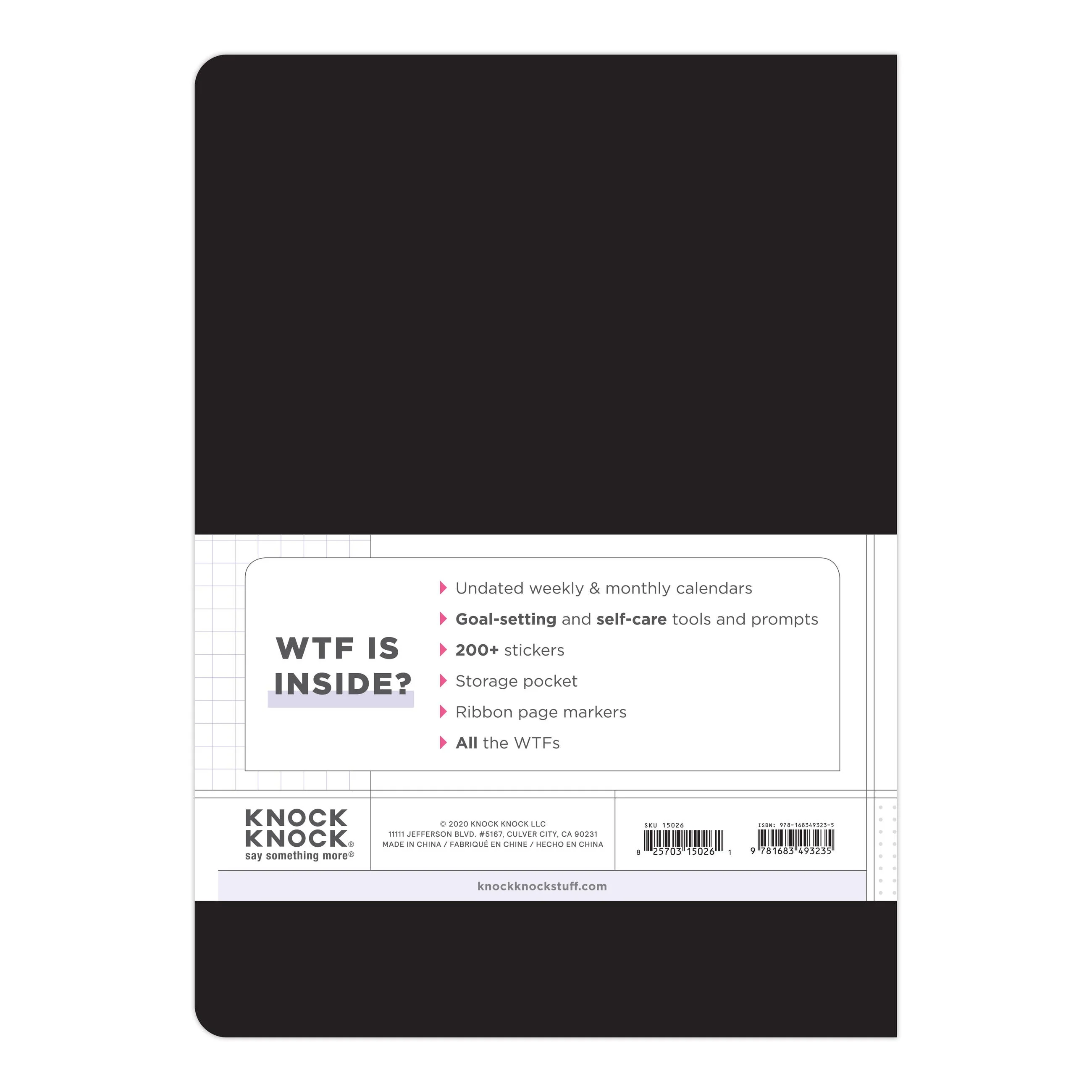 WTF Undated Planner and Weekly Agenda Notebook - Image 3